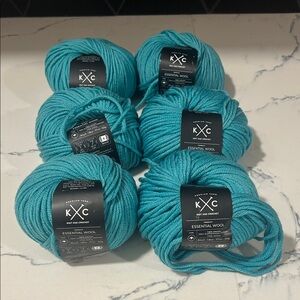 K+C Essential Wool Yarn in Waterfall